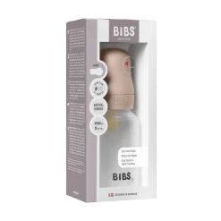Blush Baby Flaske Round Latex 1 Pack 150 ml Slow Flow*Bibs Clearance