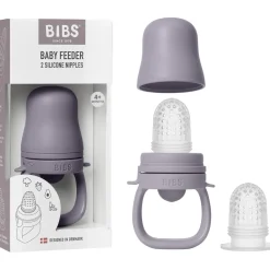 Fossil Grey Baby Feeder*Bibs Clearance