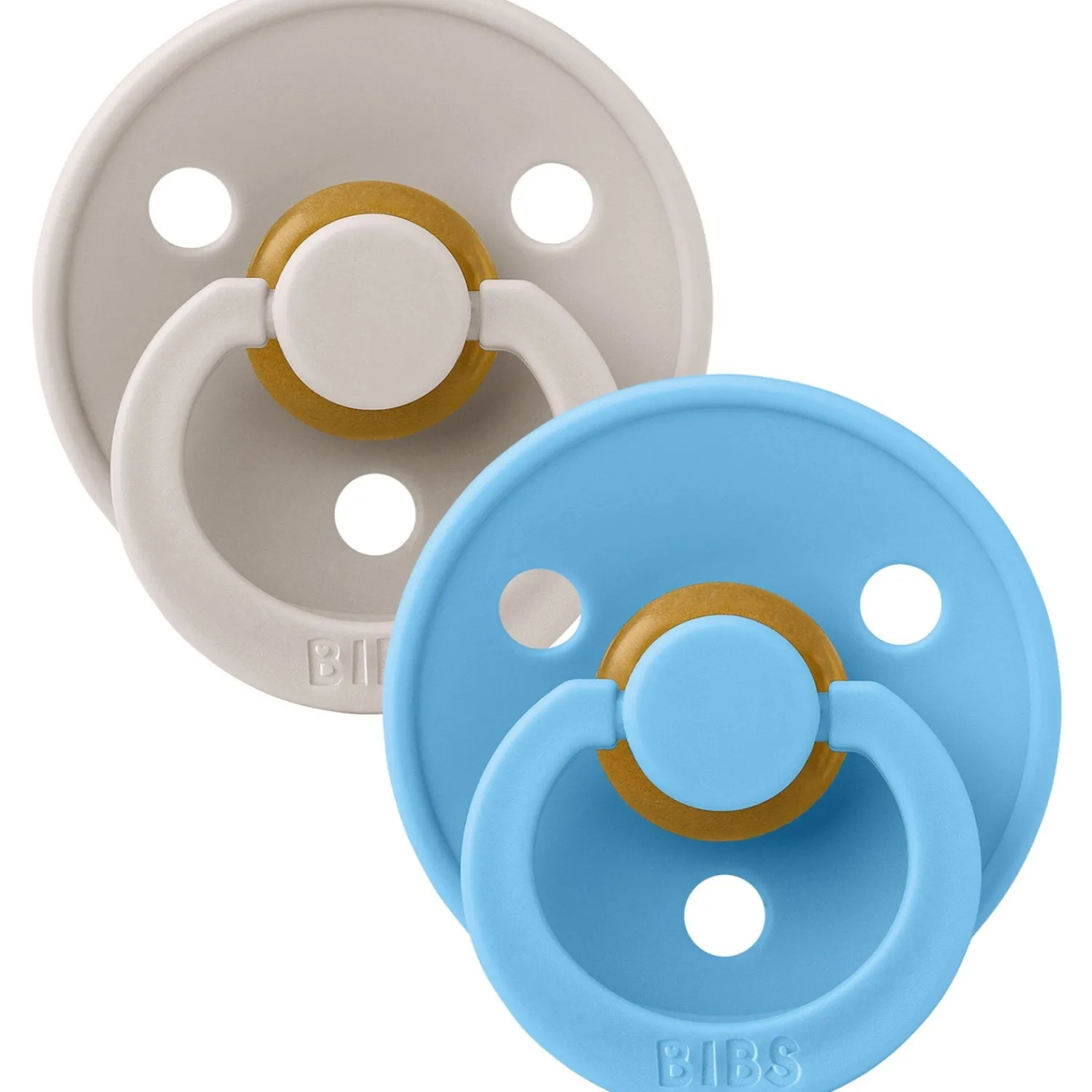 Mushroom/Breeze Sut Colour 2 Pack Latex*Bibs Hot