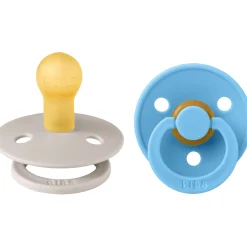 Mushroom/Breeze Sut Colour 2 Pack Latex*Bibs Hot