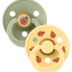Sage Mix Sut Studio Colour Ladybug Latex 2-Pak*Bibs New