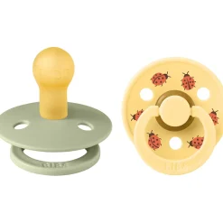 Sage Mix Sut Studio Colour Ladybug Latex 2-Pak*Bibs New