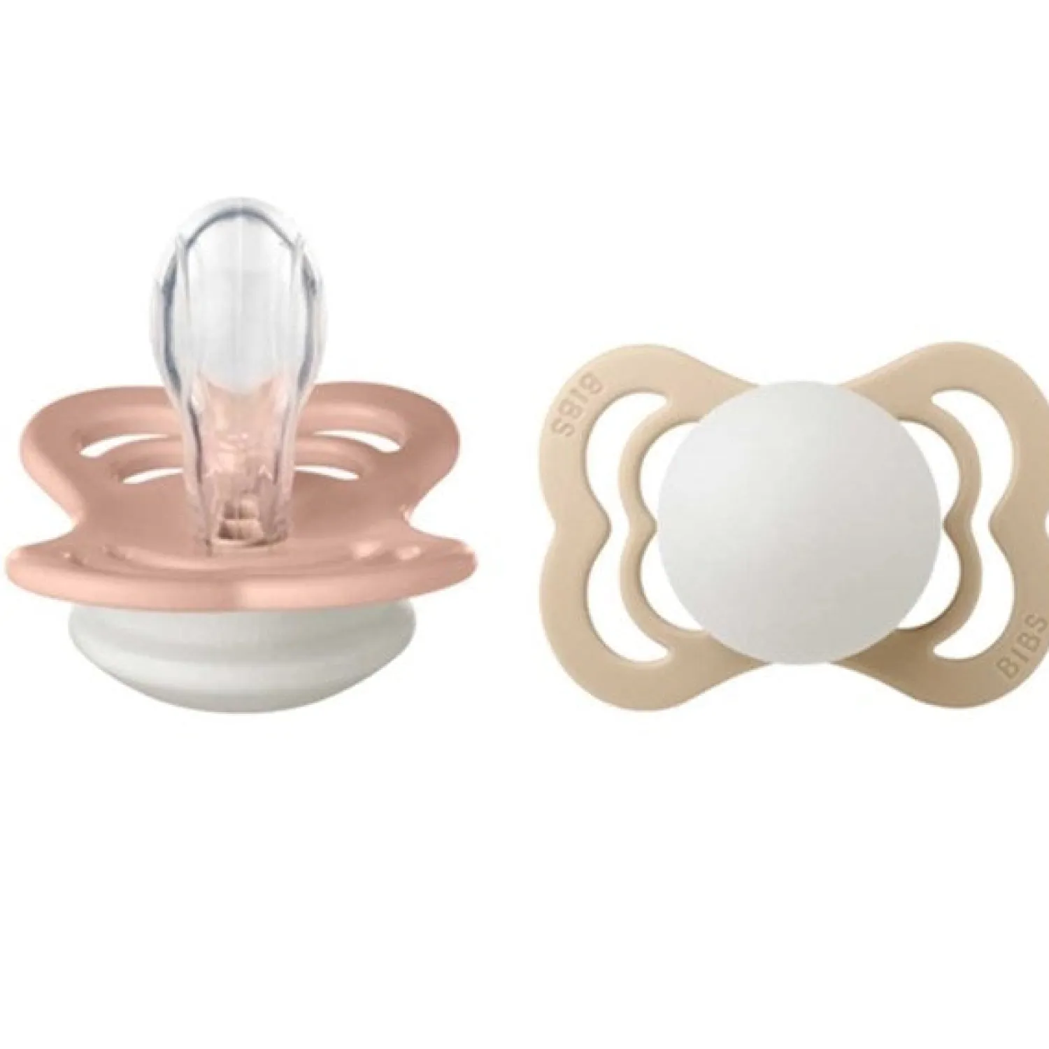 Supreme Latex Sutter Glow 2-pak Symmetrisk Blush/Vanilla*Bibs Sale