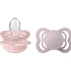 Supreme Silikone Sutter 2-pak Blossom/Dusky Lilac*Bibs