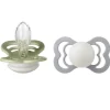 Supreme Silikone Sutter Glow 2-pak Symmetrisk Sage/Cloud*Bibs Clearance