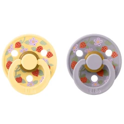 x Liberty Latex Sutter 2-pak Strawberries and Cream Pale Butter*Bibs Clearance