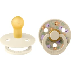 x Liberty Latex Sutter 2-pak Strawberries and Cream Ivory*Bibs Outlet