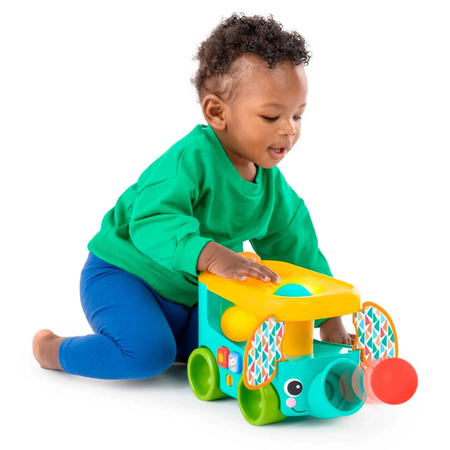 Pop & Roll Safari Bus™ bold legetøj*Bright Starts
