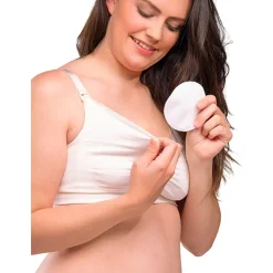 Ammeindlæg Silke Hvid 6 stk*Carriwell Hot