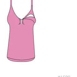 Ammetop m. Shapewear Sort*Carriwell Sale