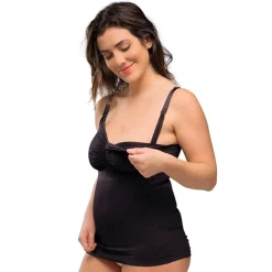 Ammetop m. Shapewear Sort*Carriwell Sale