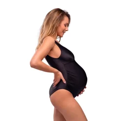 Graviditets Badedragt Sort*Carriwell Clearance