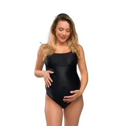 Graviditets Badedragt Sort*Carriwell Clearance