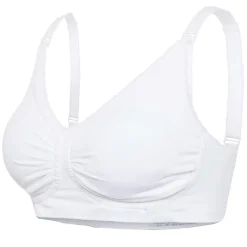 Graviditets- og Amme-BH m. Indlæg og Carri-Gel Hvid*Carriwell