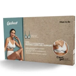 Graviditets- og Amme-BH m. Indlæg og Carri-Gel Hvid*Carriwell