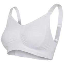 Graviditets- og Amme-BH m. Indlæg Hvid*Carriwell