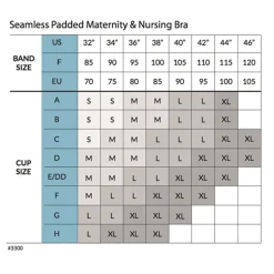 Graviditets- og Amme-BH m. Indlæg Hvid*Carriwell