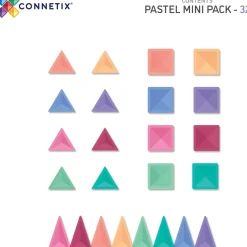 Pastel Mini Pak 32 Styks*Connetix Clearance