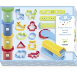 Kreativ Æske Modellervoks og Former*Djeco Outlet