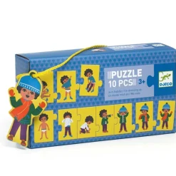 Lærespil Jeg Klæder Mig På*Djeco Clearance