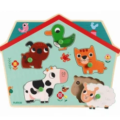 Lyd Puslespil Dyr*Djeco Hot