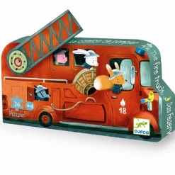 Puslespil Brandbil*Djeco Online