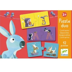 Puslespil Modsætninger*Djeco New