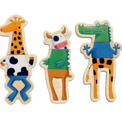 Wooden Magnetic Crazy*Djeco Hot