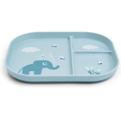 Blå Foodie inddelt Tallerken Elphee*DonebyDeer Best