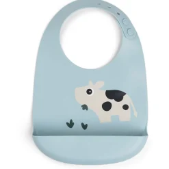 Blå Silikone Hagesmæk Dotti*DonebyDeer