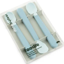 Foodie Easy-Grip Babyske 3-Pak Blå*DonebyDeer