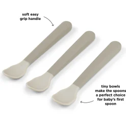 Foodie Easy-Grip Babyske 3-Pak Sand*DonebyDeer Sale