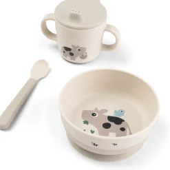 Sand Foodie Første Spisesæt Med Sugekop Tiny Farm*DonebyDeer Sale