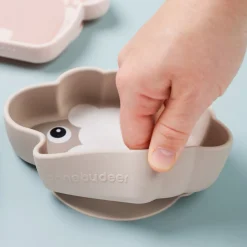 Sand Silikone Stick & Stay Skål Sheepy*DonebyDeer Best