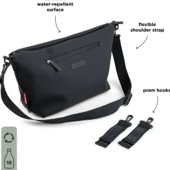 Sort Barnevognstaske*DonebyDeer Outlet