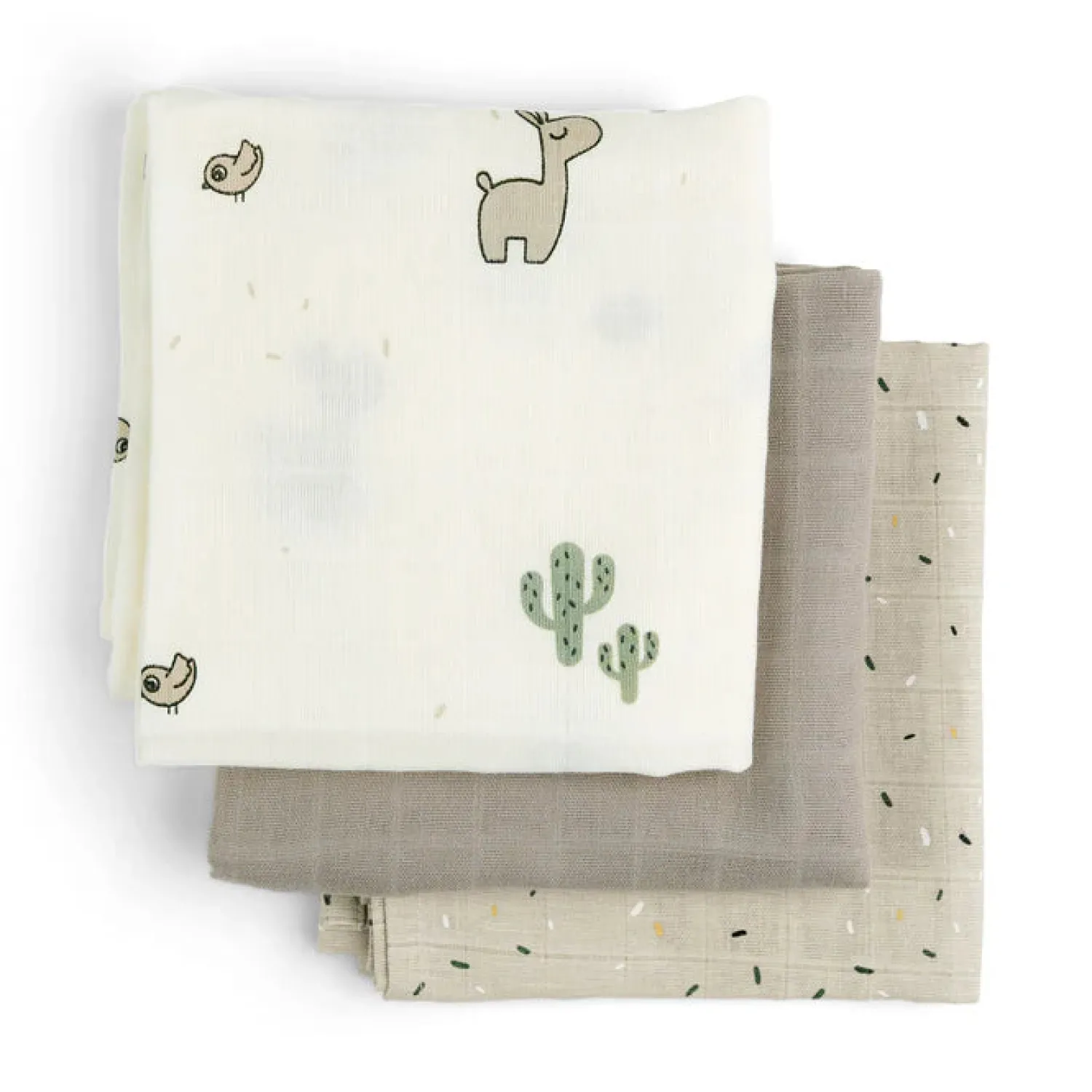 stofbleer 3-pack GOTS Lalee Sand*DonebyDeer Hot