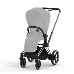 E-Priam inkl. Carrycot Mirage Grey (kombivogn)*Cybex Best