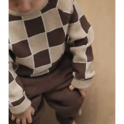 Humus Check Alon Check Pullover*Fliink Clearance