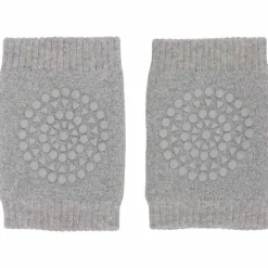Grey Melange Crawling Knæbeskyttere Organic Terry Bomuld*Gobabygo Online