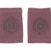 Misty Plum Crawling Knæbeskyttere Organic Terry Bomuld*Gobabygo Clearance