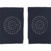 Navy Blue Crawling Knæbeskyttere Organic Terry Bomuld*Gobabygo Sale