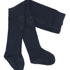 Navy Blue Crawling Strømpebukser Organic Bomuld*Gobabygo Best