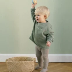 Sand Crawling Strømpebukser Organic Bomuld*Gobabygo Hot