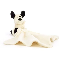 Bashful Black & Cream Hvalp Nusseklud*Jellycat Outlet
