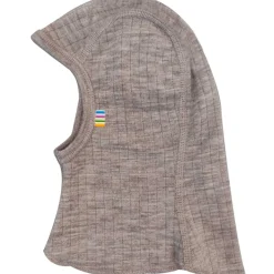 Uld Rib Sesame Melange Elefanthue*Joha