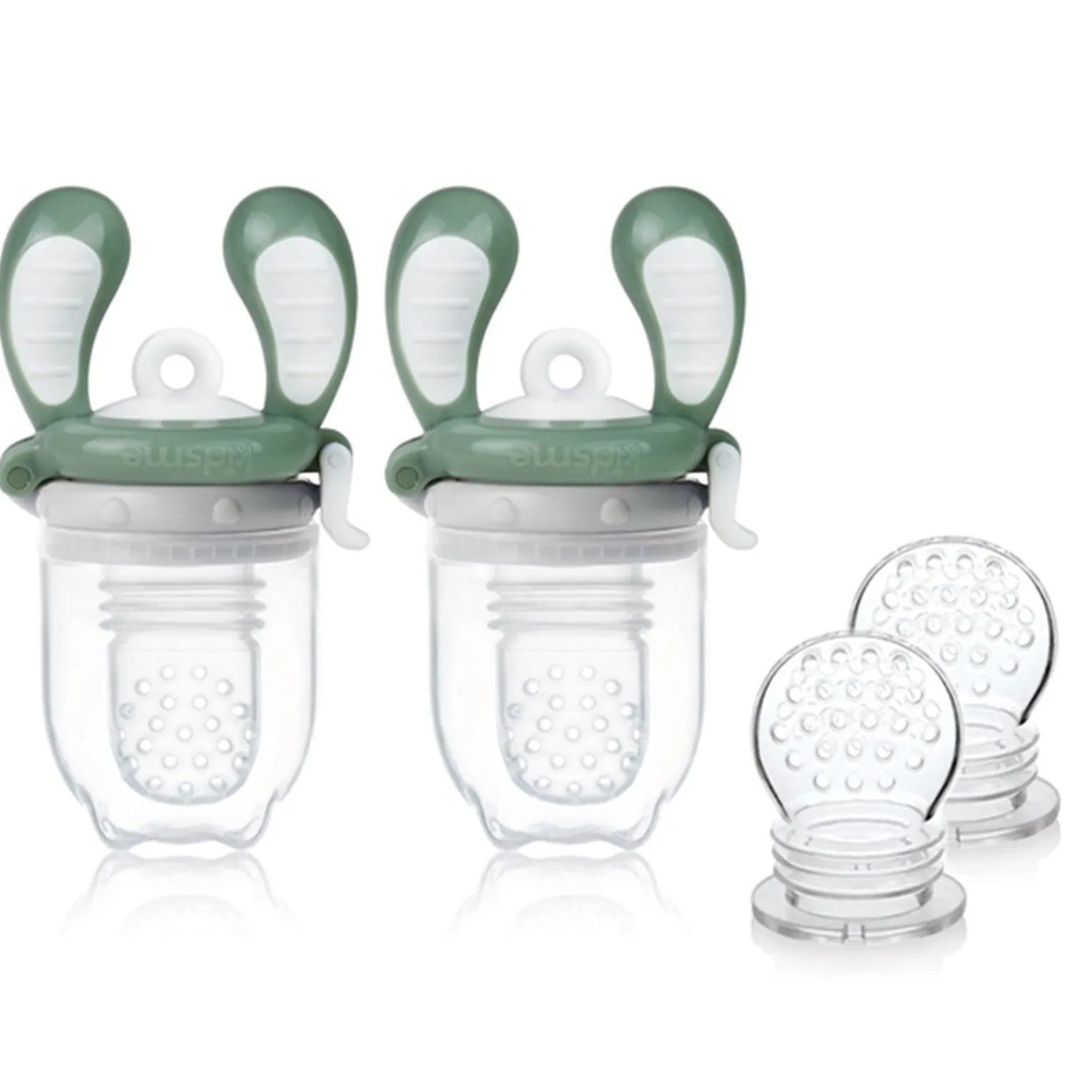 Food Feeder Startsæt 2-pak Green*Kidsme Sale