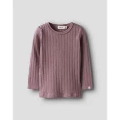 Nostalgia Rose Nmfrita Sig Ls Slim Top Lil*Lil'Atelier Online