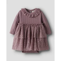 Nostalgia Rose Nbfrobelle Ls Body Kjole Lil*Lil'Atelier Outlet