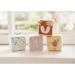 Fairy Garden Pink Plys Terninger*Little Dutch New