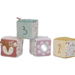 Fairy Garden Pink Plys Terninger*Little Dutch New